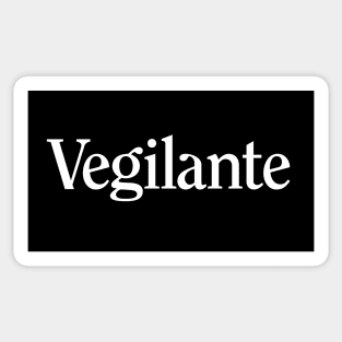 Vegilante Sticker